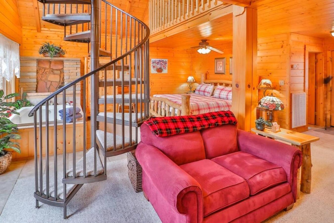גטלינבורג Romantic, Honeymoon Cabin In The Smokies! מראה חיצוני תמונה